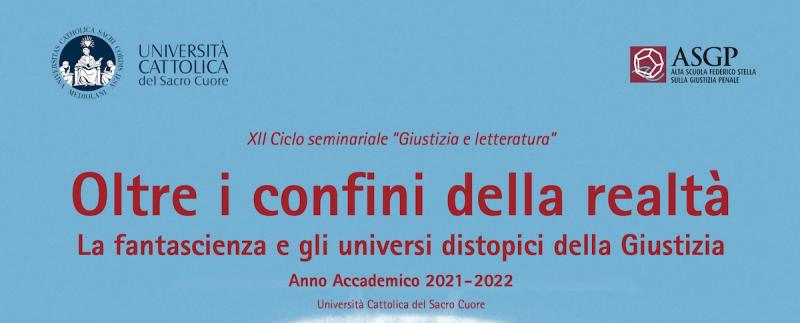 XII Ciclo seminariale Giustizia e letteratura